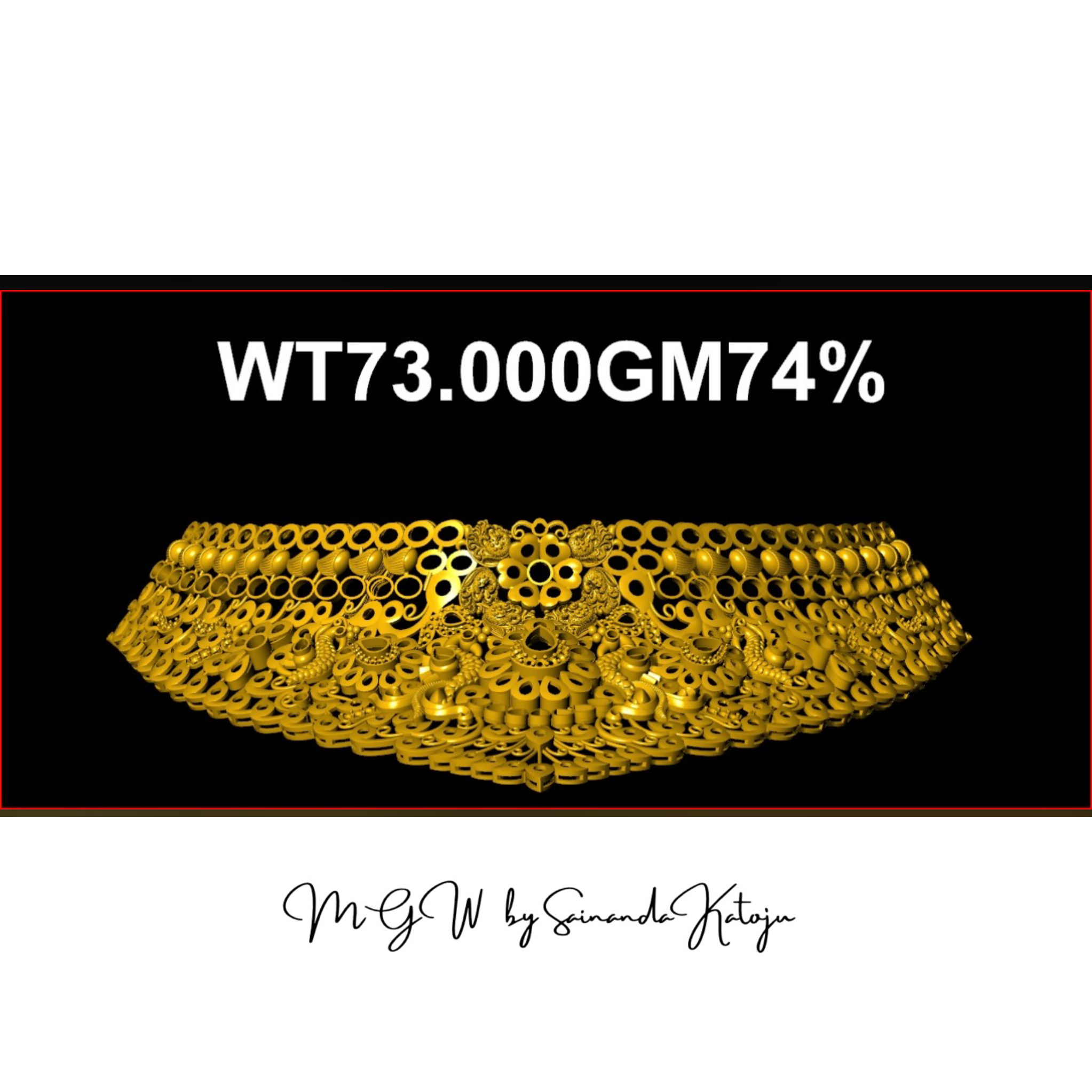 3D CAD Model CAD-013 - 3D CAD Jewellery