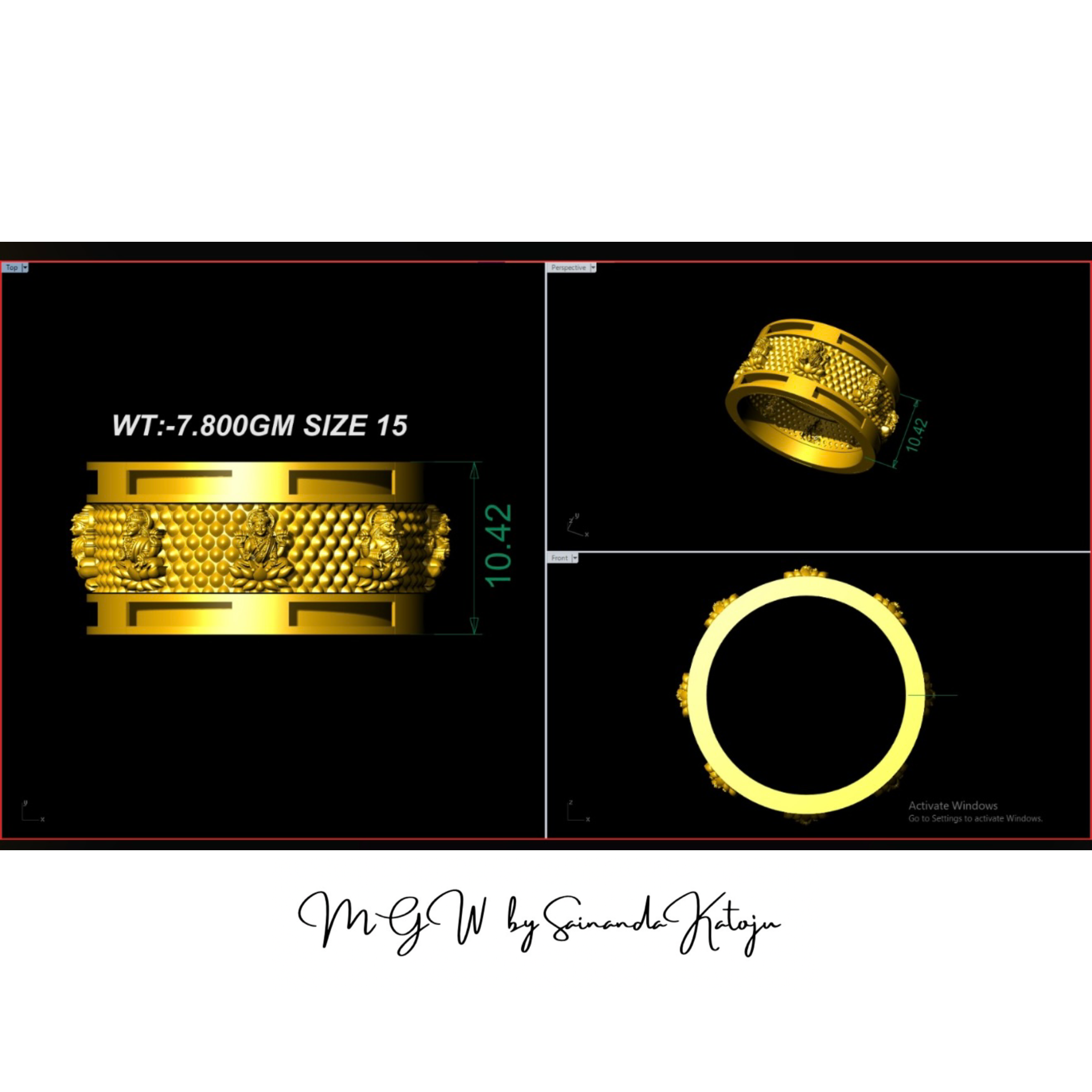 3D CAD Model CAD-020 - 3D CAD Jewellery