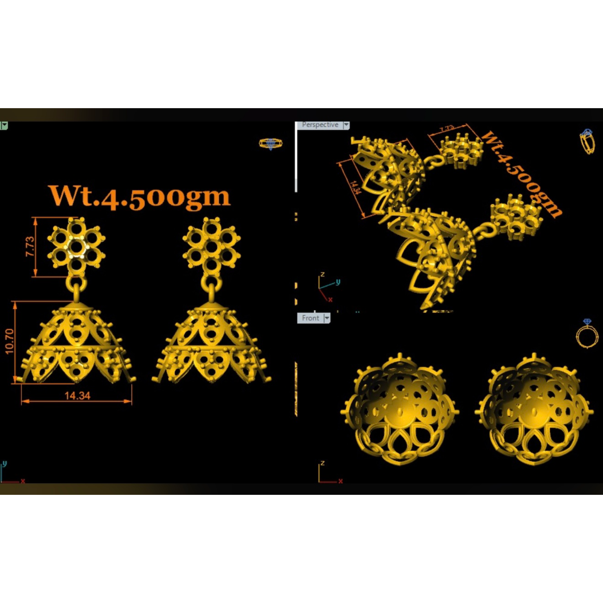 3D CAD Model CAD-021 - 3D CAD Jewellery