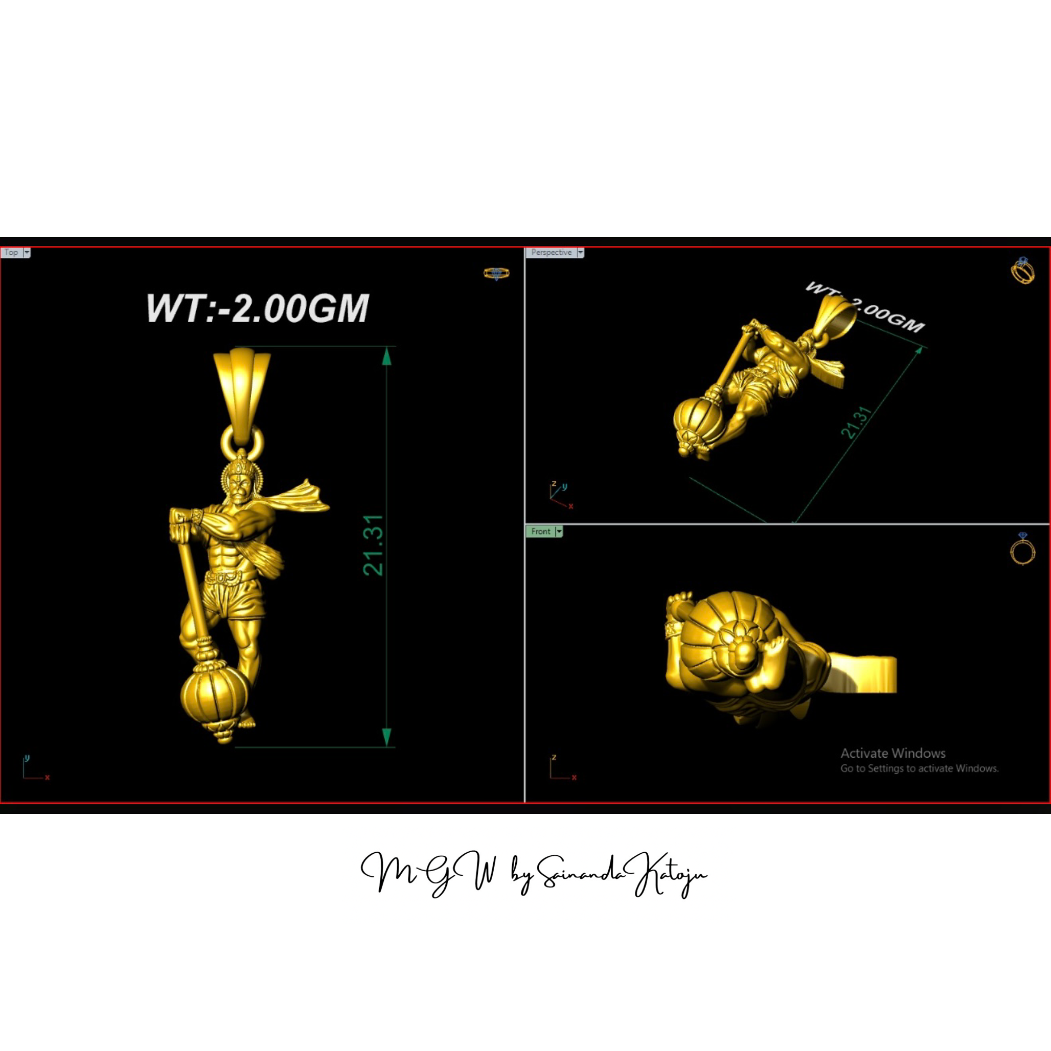 3D CAD Model CAD-045 - 3D CAD Jewellery