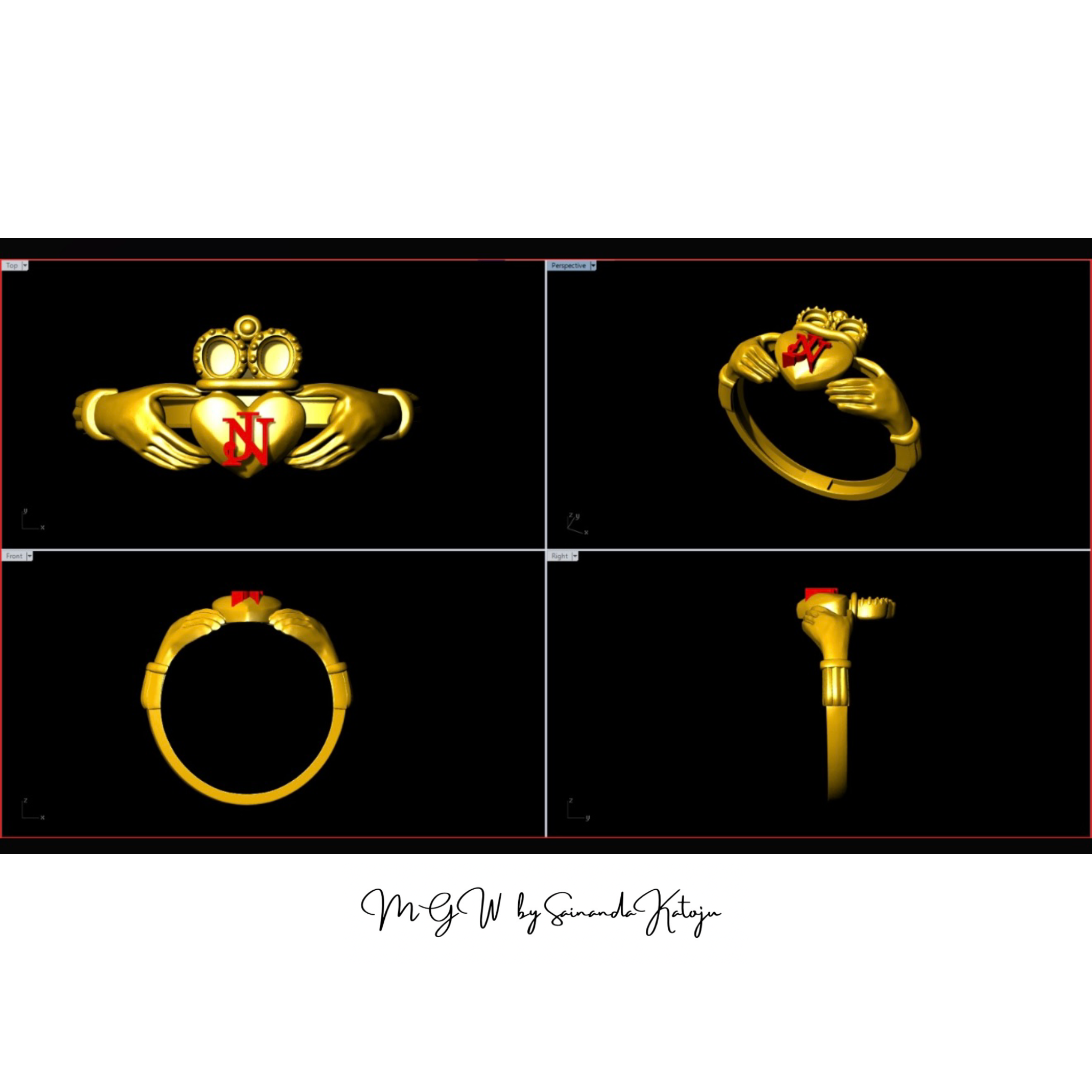3D CAD Model CAD-053 - 3D CAD Jewellery