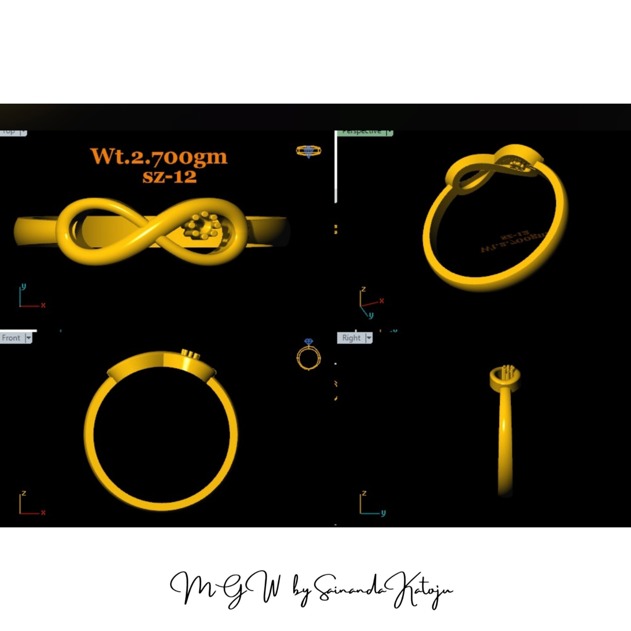 3D CAD Model CAD-055 - 3D CAD Jewellery