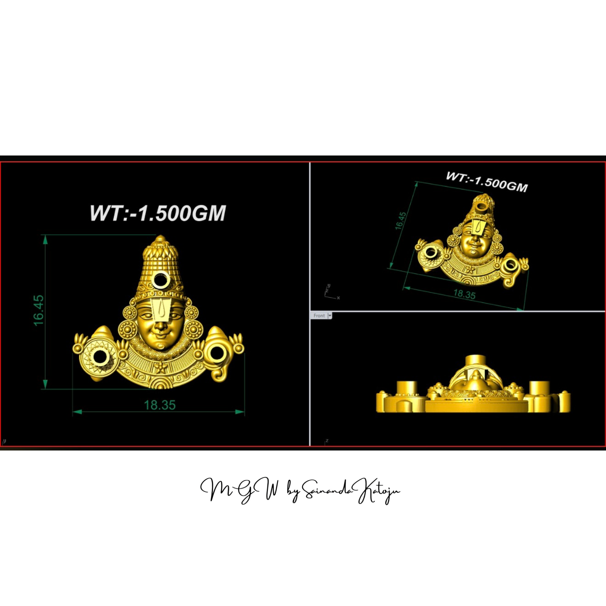 3D CAD Model CAD-059 - 3D CAD Jewellery