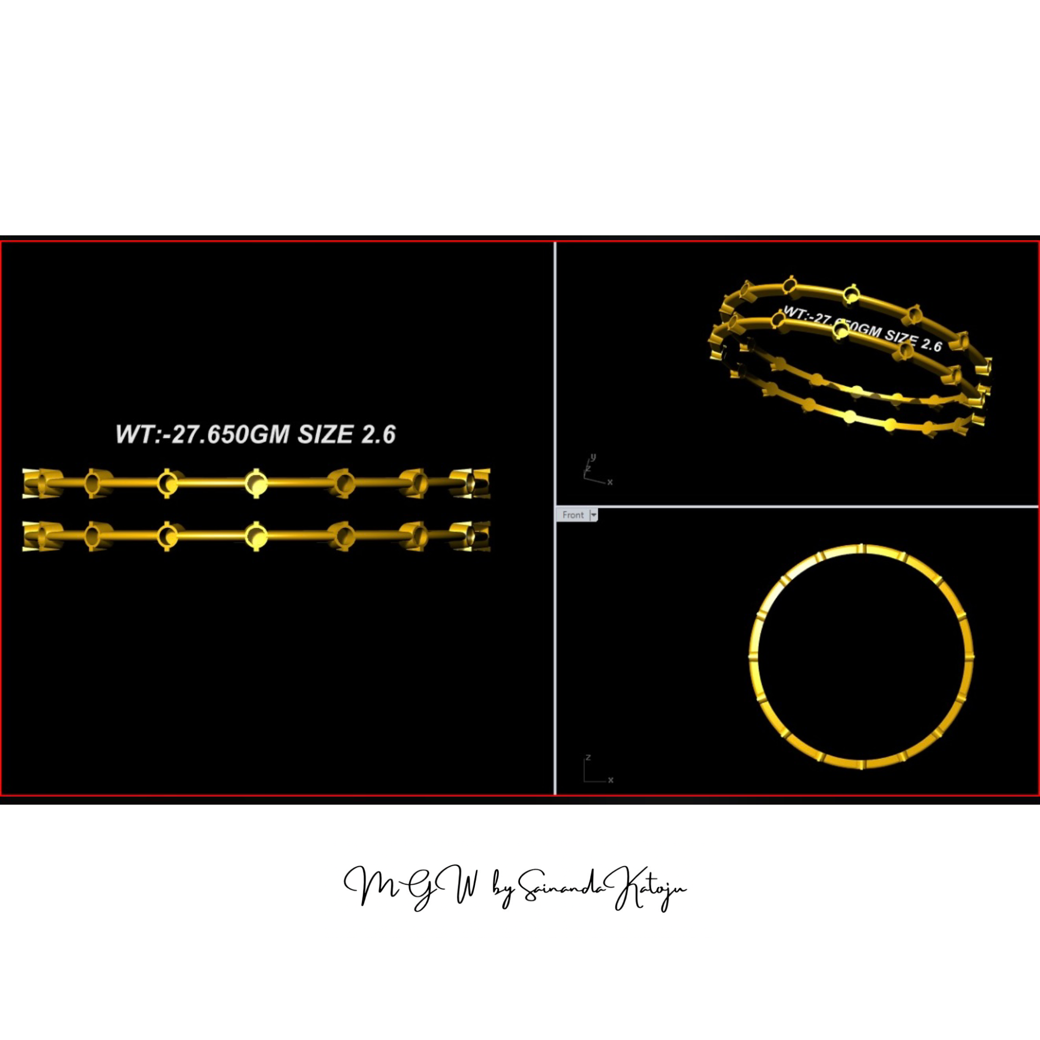 3D CAD Model CAD-060 - 3D CAD Jewellery