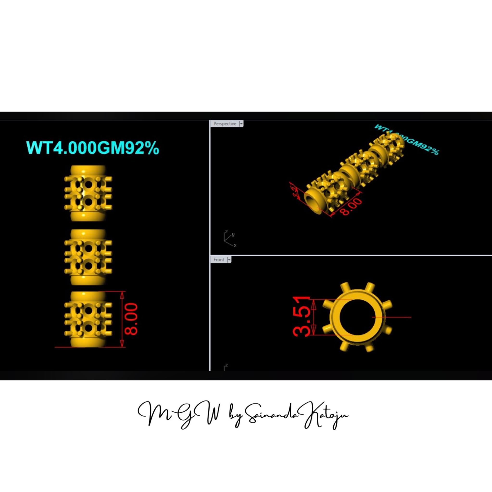 3D CAD Model CAD-065 - 3D CAD Jewellery
