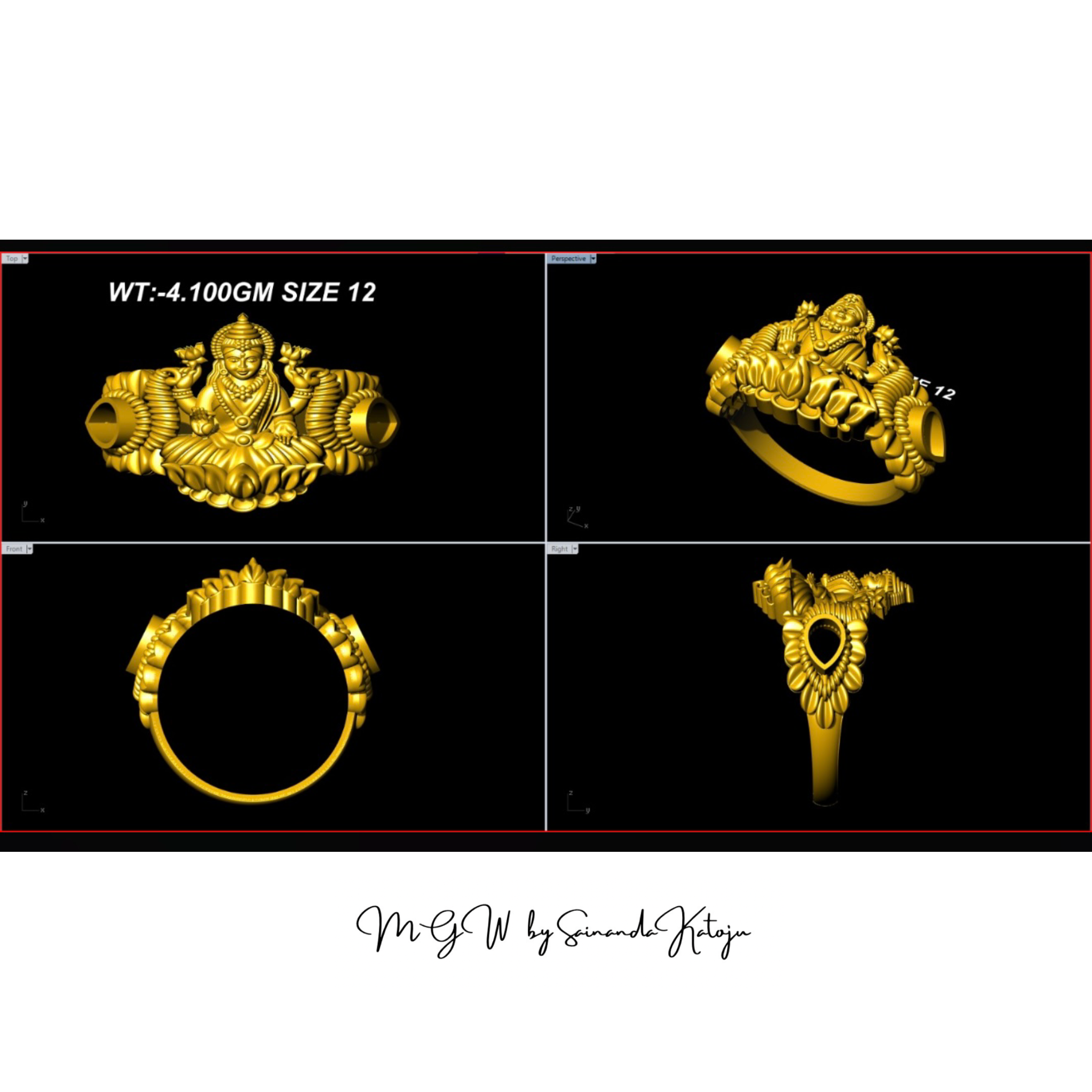 3D CAD Model CAD-081 - 3D CAD Jewellery