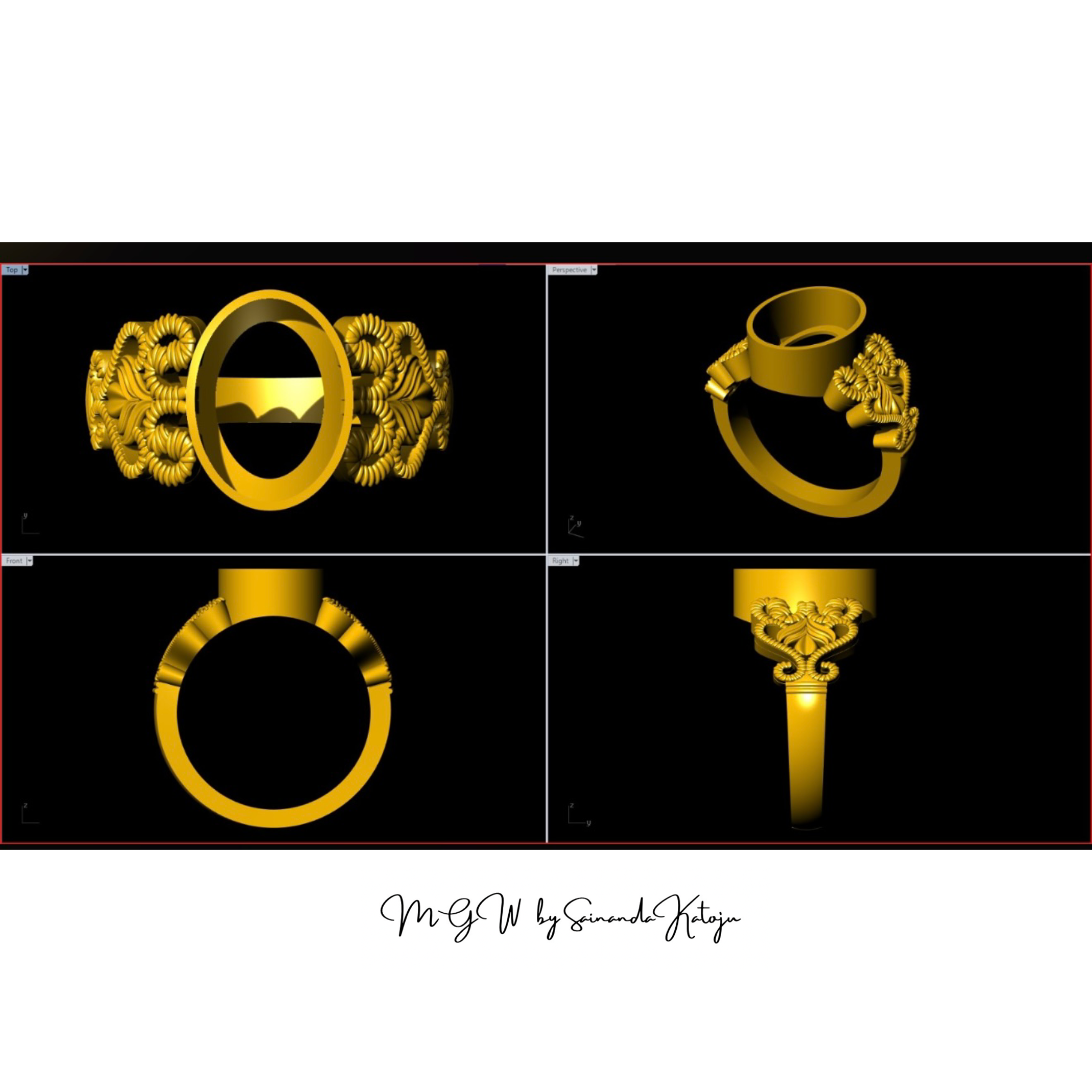 3D CAD Model CAD-082 - 3D CAD Jewellery