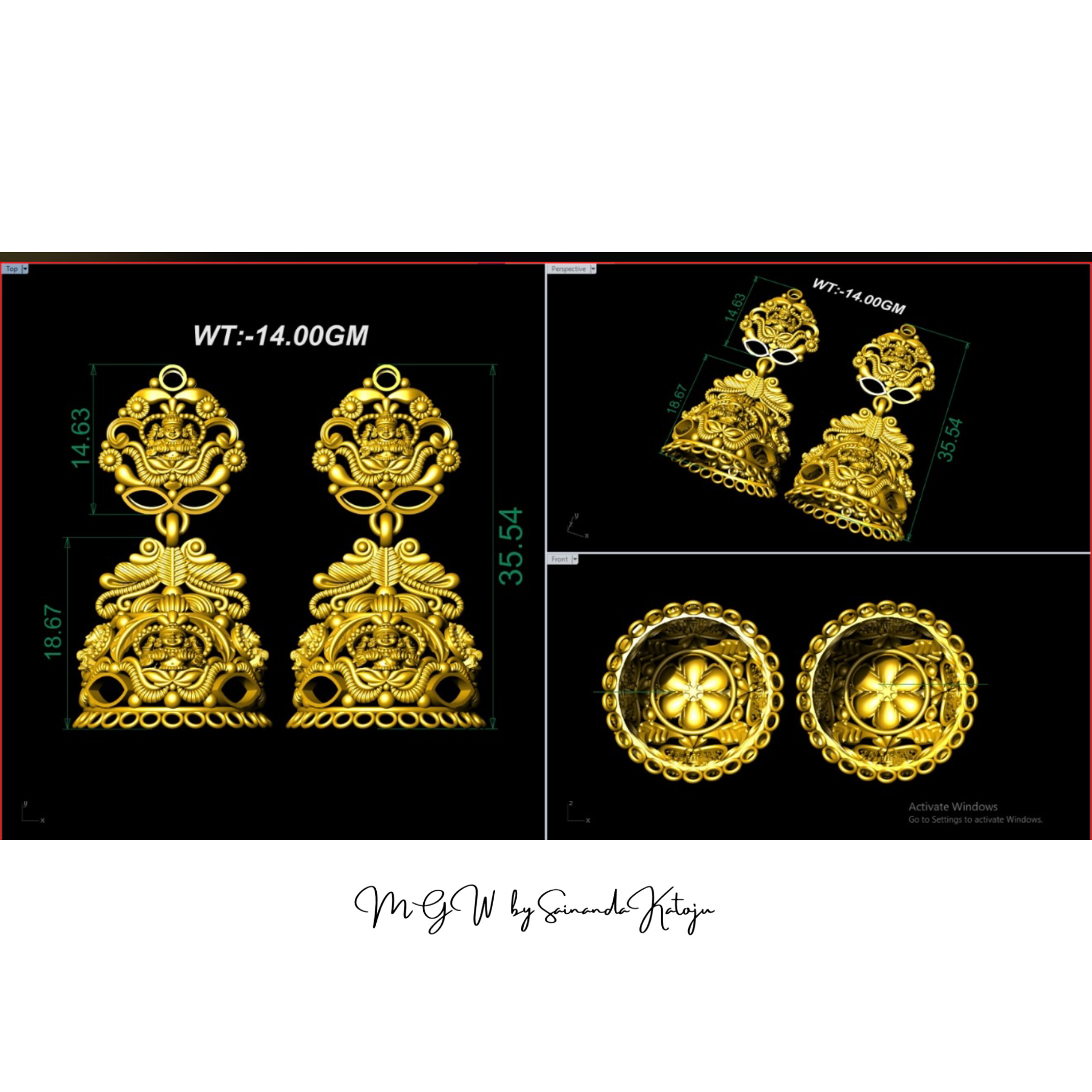 3D CAD Model CAD-084 - 3D CAD Jewellery