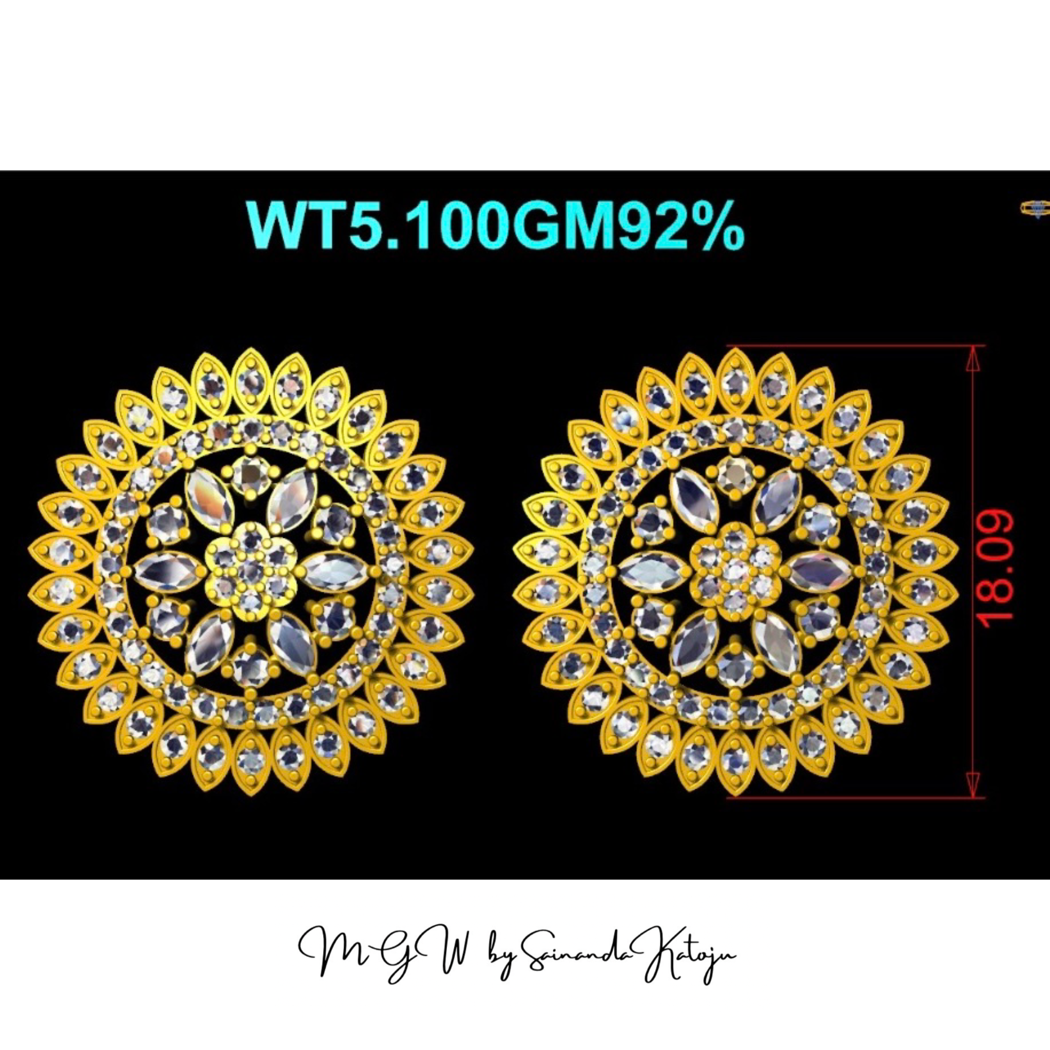 3D CAD Model CAD-087 - 3D CAD Jewellery