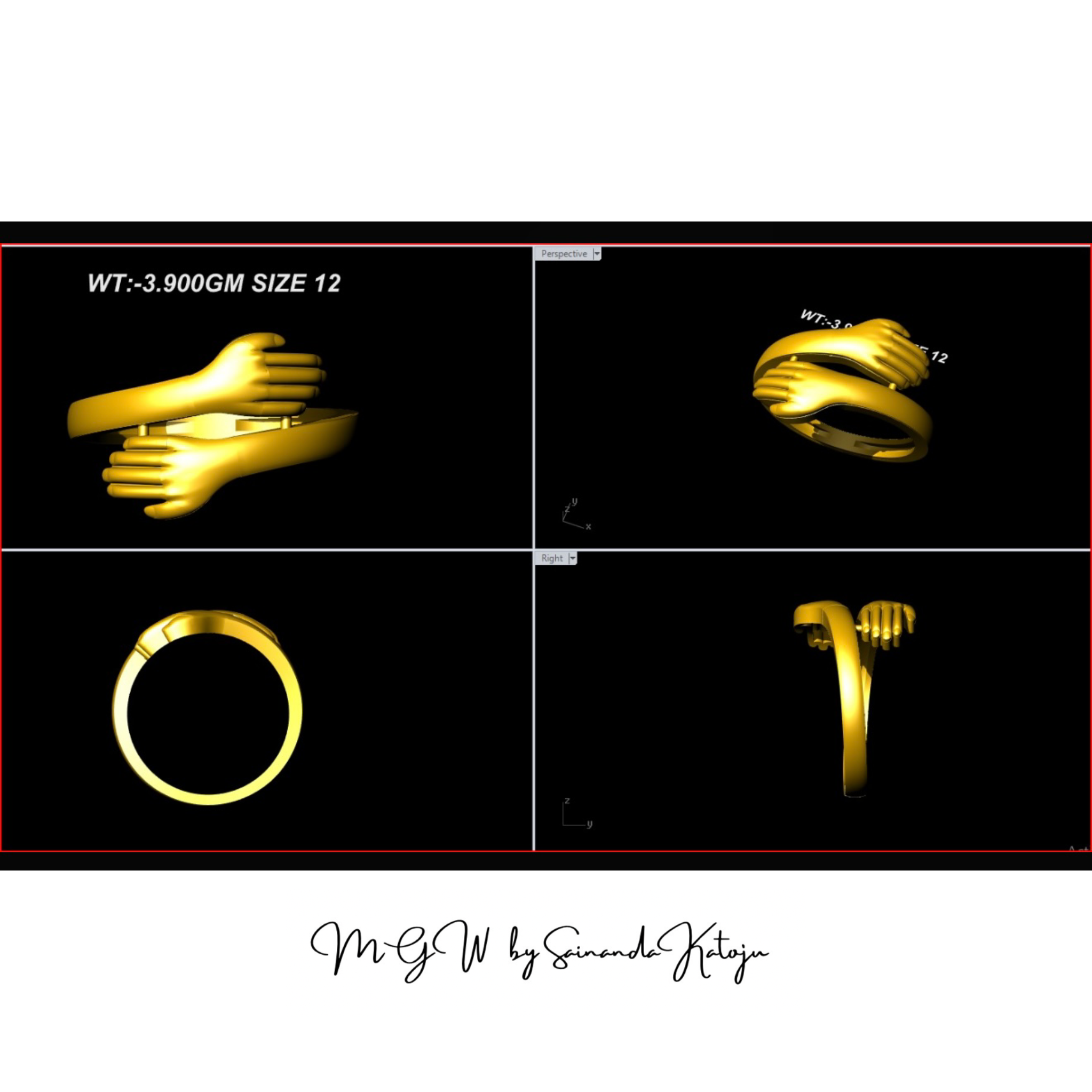 3D CAD Model CAD-097 - 3D CAD Jewellery