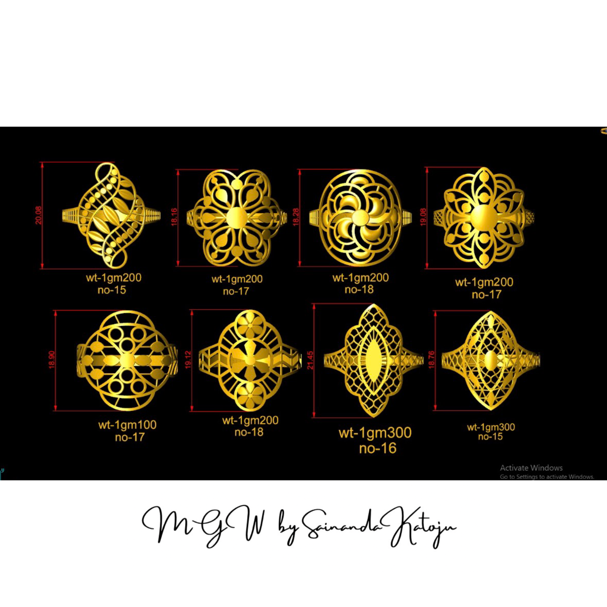 3D CAD Model CAD-099 - 3D CAD Jewellery