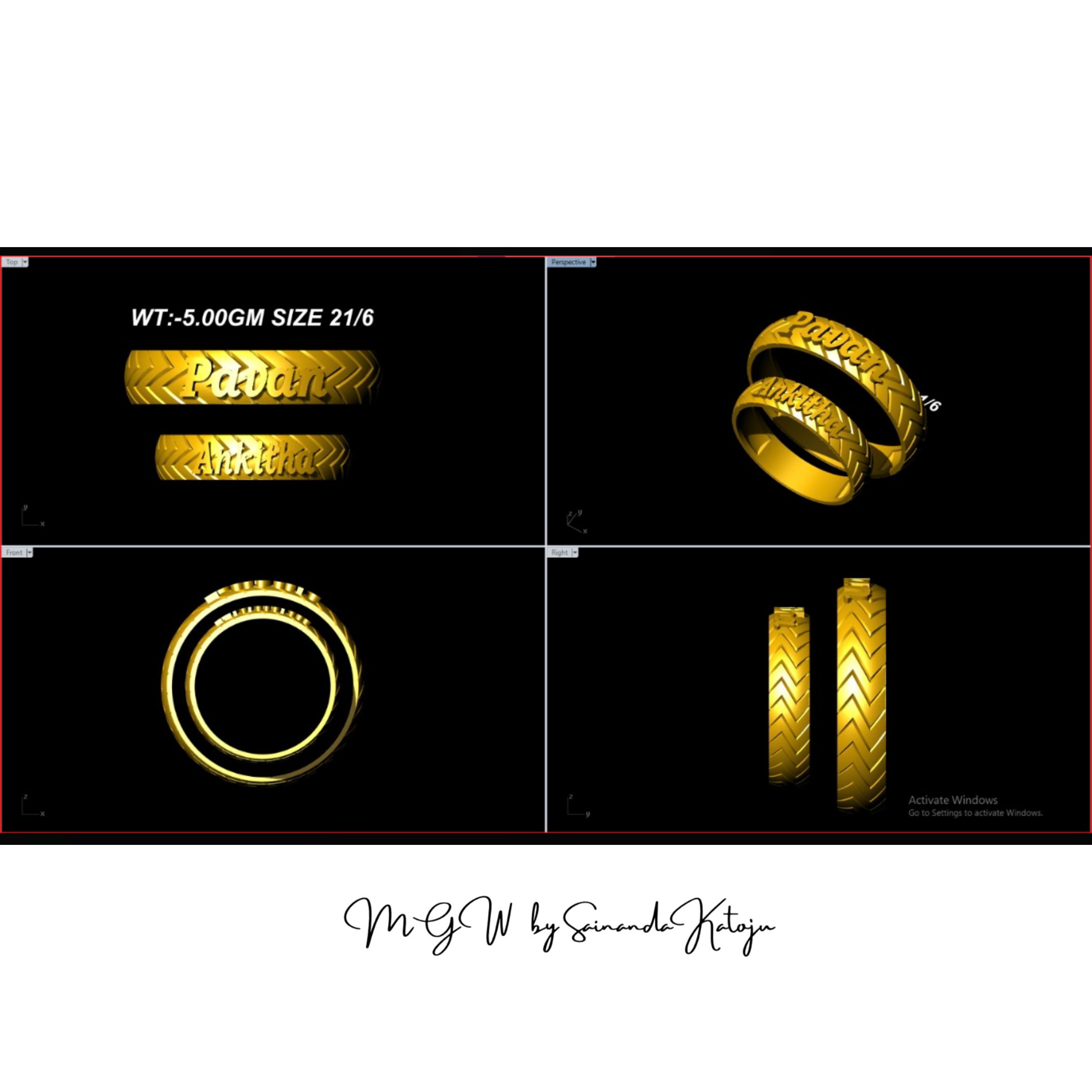 3D CAD Model CAD-102 - 3D CAD Jewellery