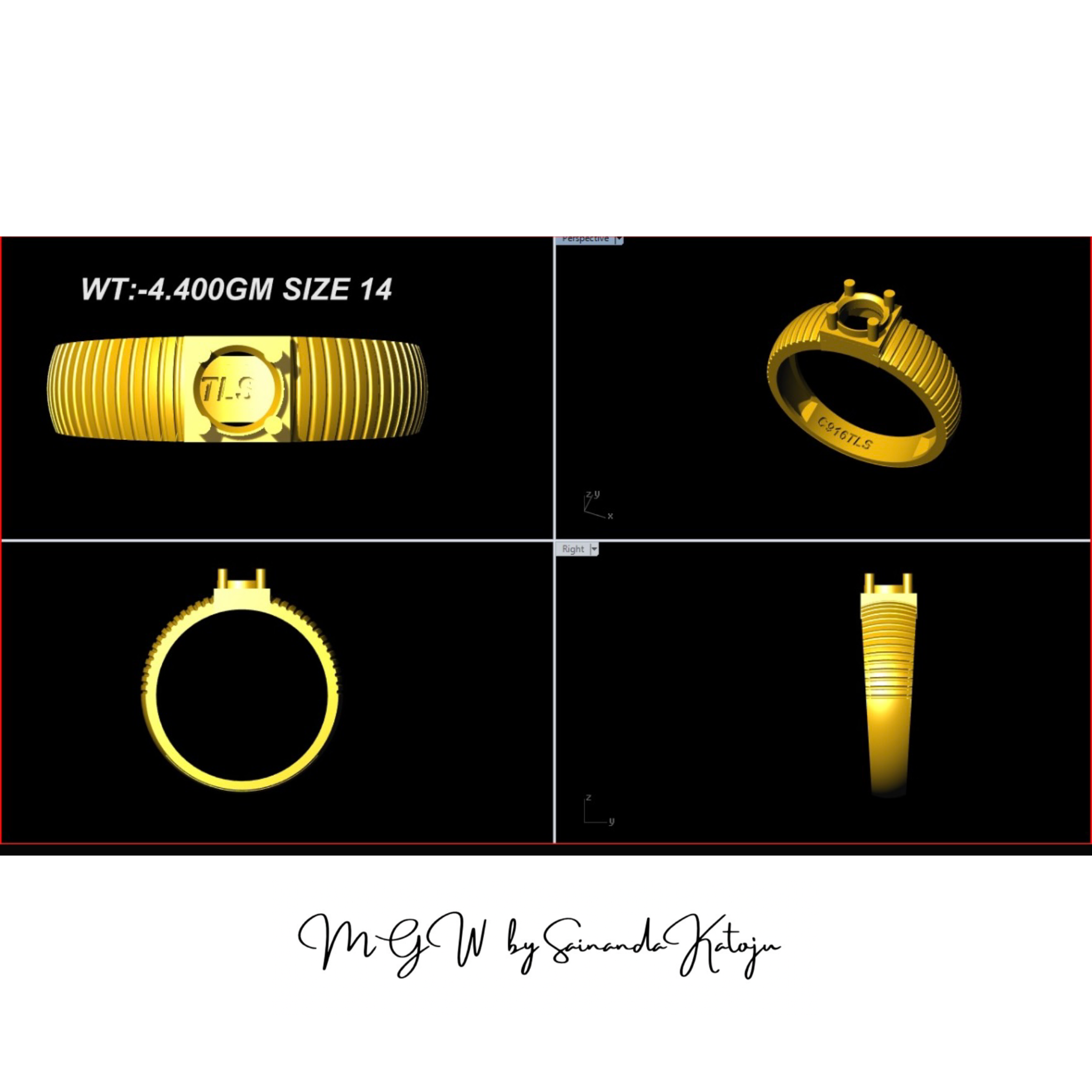 3D CAD Model CAD-111 - 3D CAD Jewellery