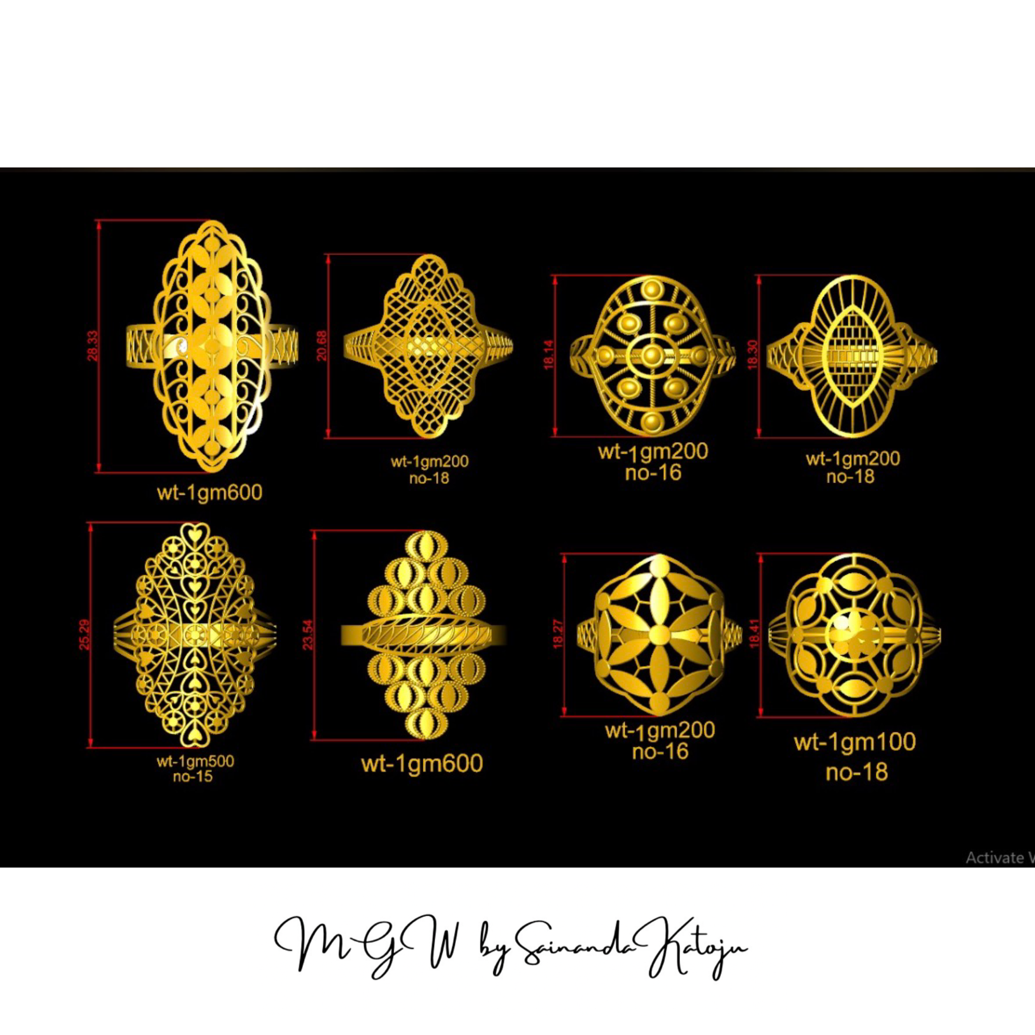 3D CAD Model CAD-112 - 3D CAD Jewellery