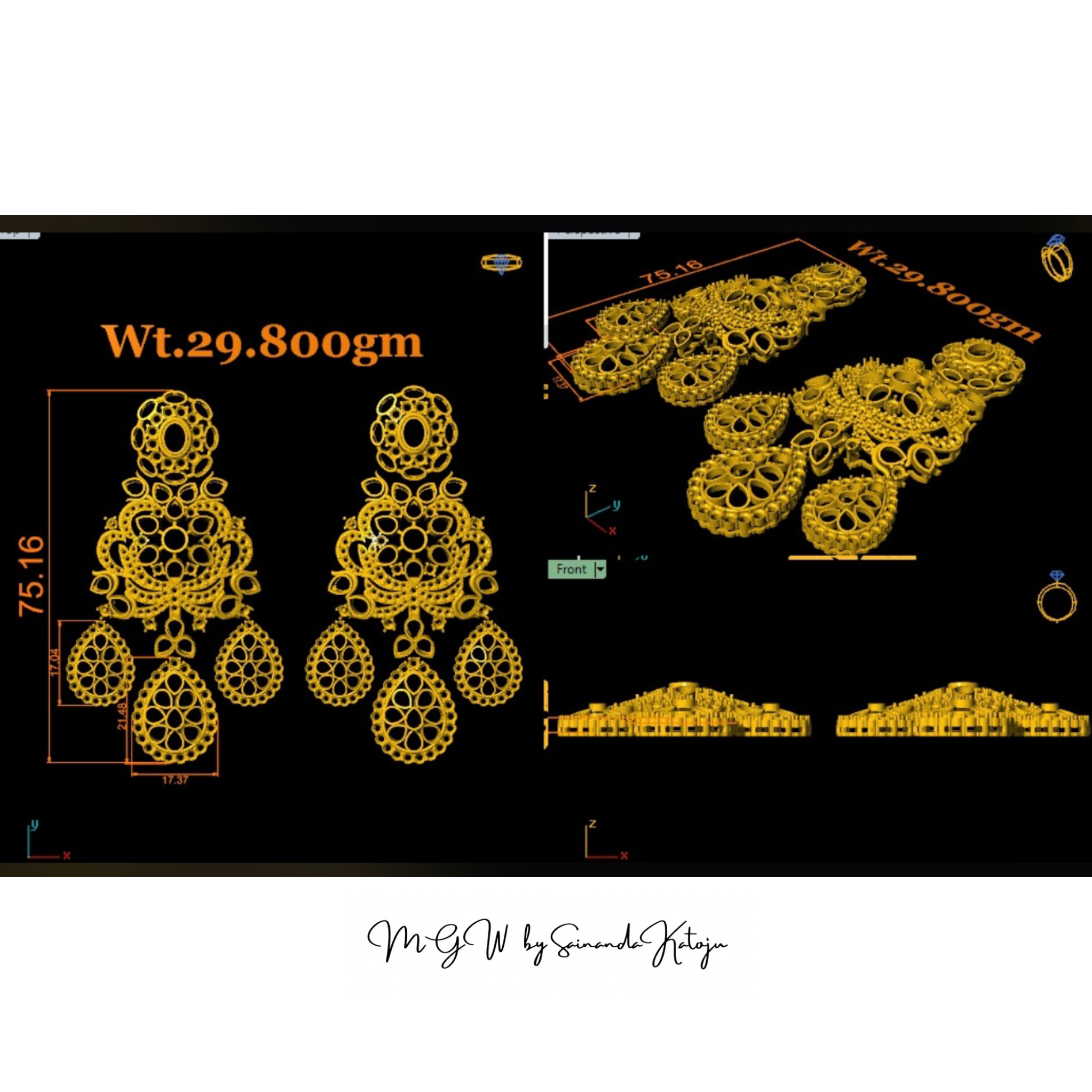 3D CAD Model CAD-113 - 3D CAD Jewellery