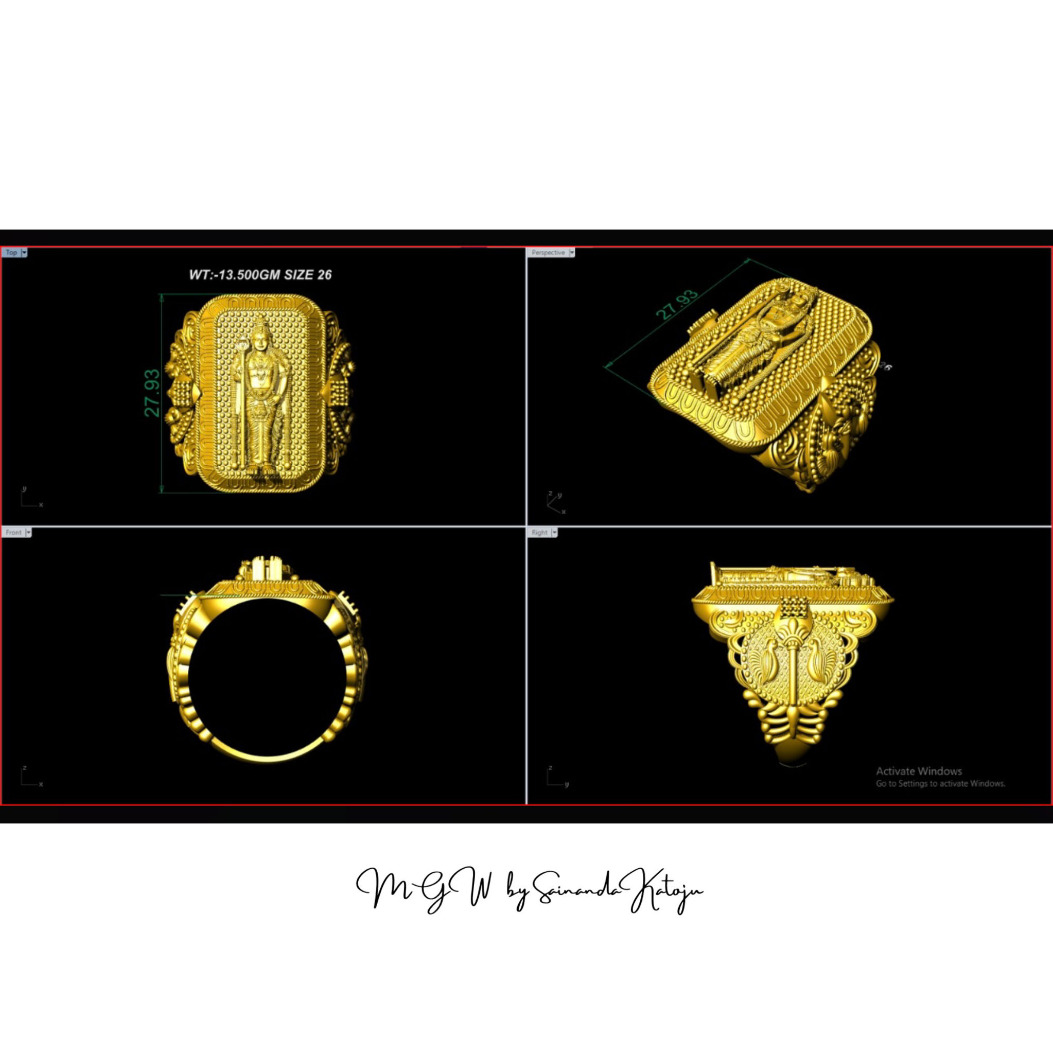 3D CAD Model CAD-115 - 3D CAD Jewellery
