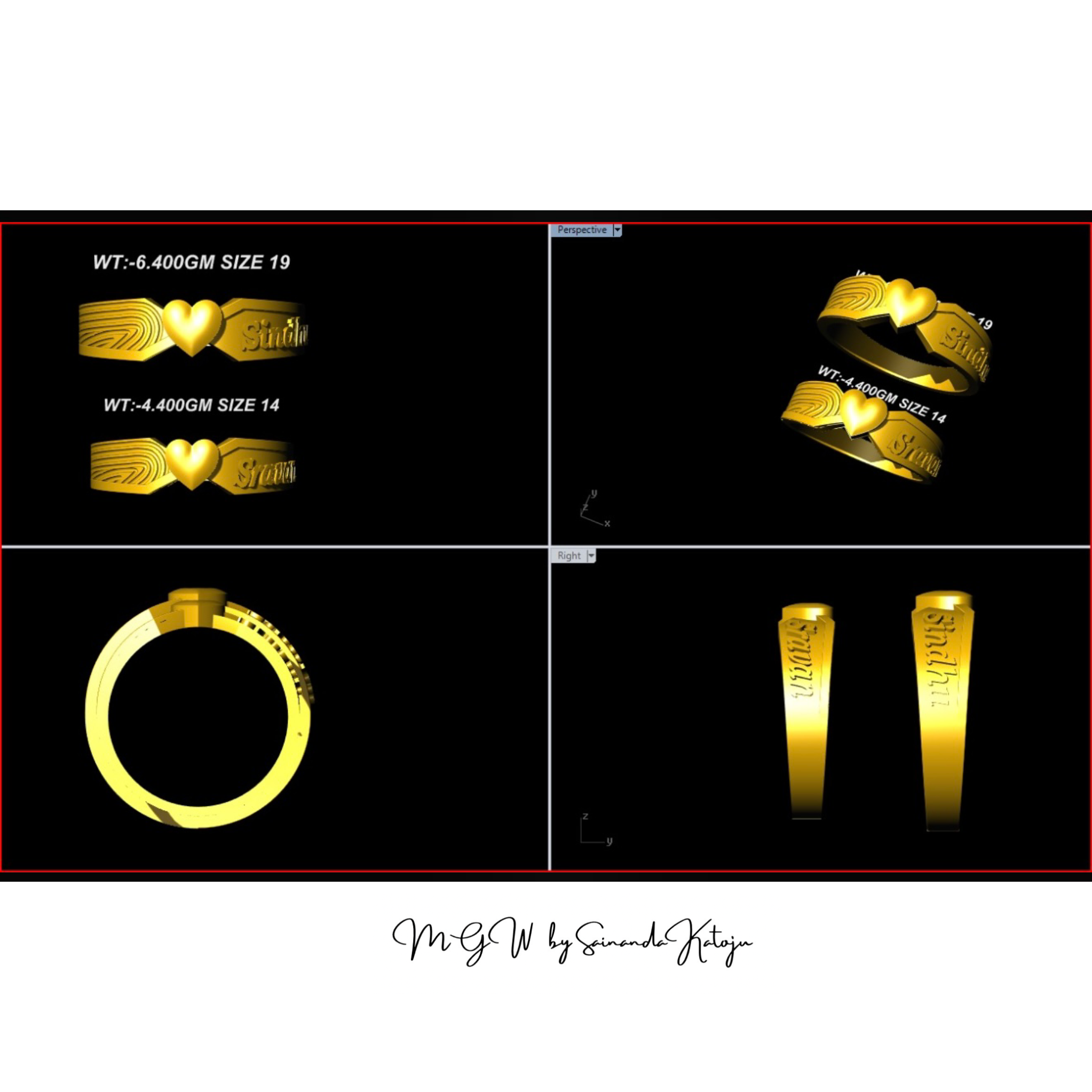 3D CAD Model CAD-117 - 3D CAD Jewellery