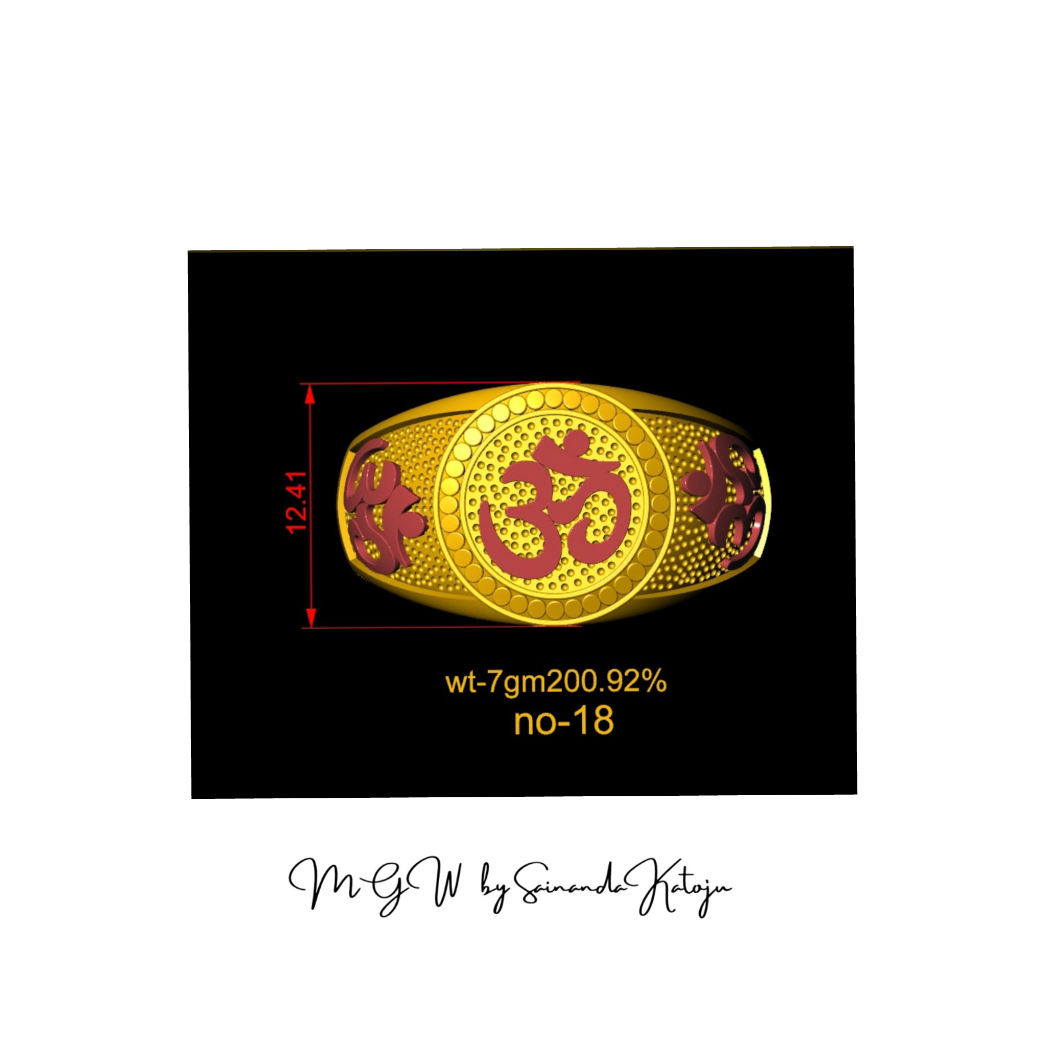 3D CAD Model CAD-122 - 3D CAD Jewellery