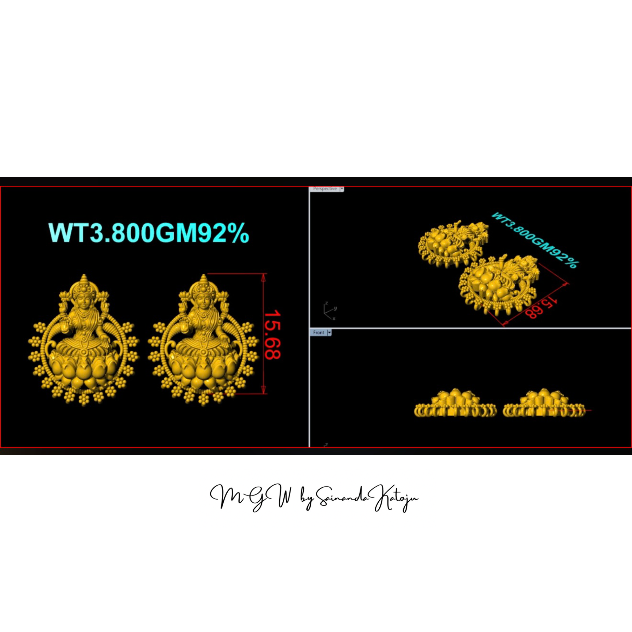 3D CAD Model CAD-124 - 3D CAD Jewellery