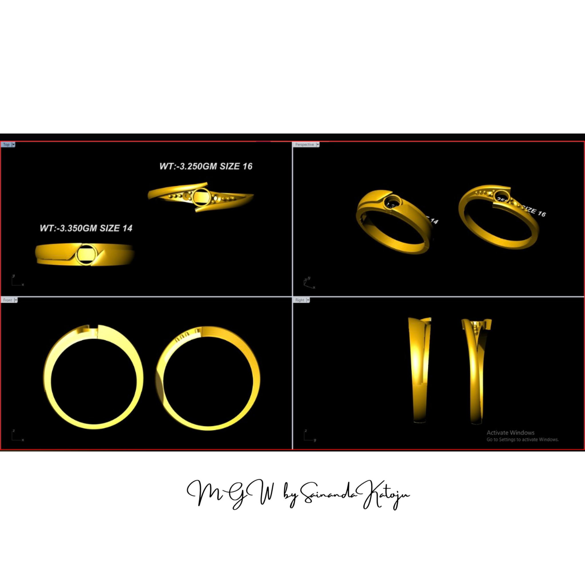 3D CAD Model CAD-127 - 3D CAD Jewellery