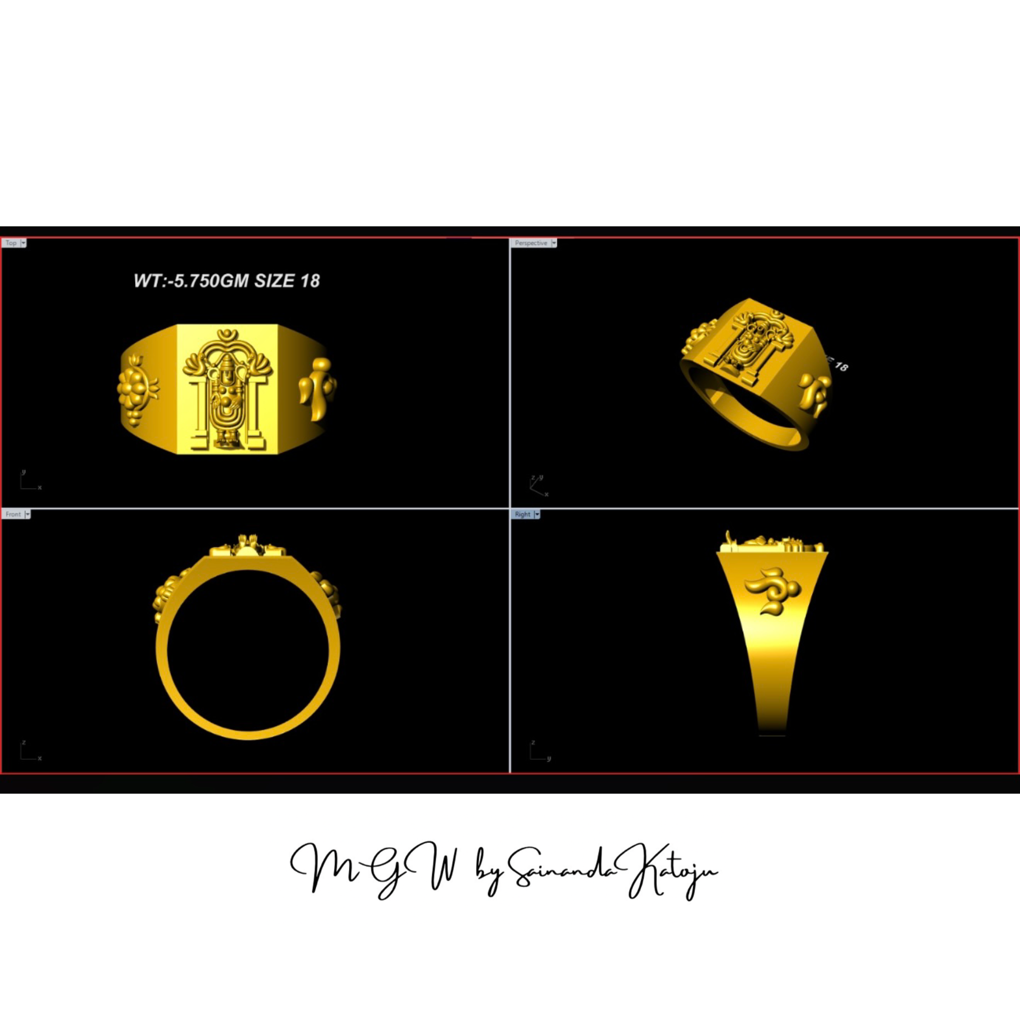 3D CAD Model CAD-130 - 3D CAD Jewellery