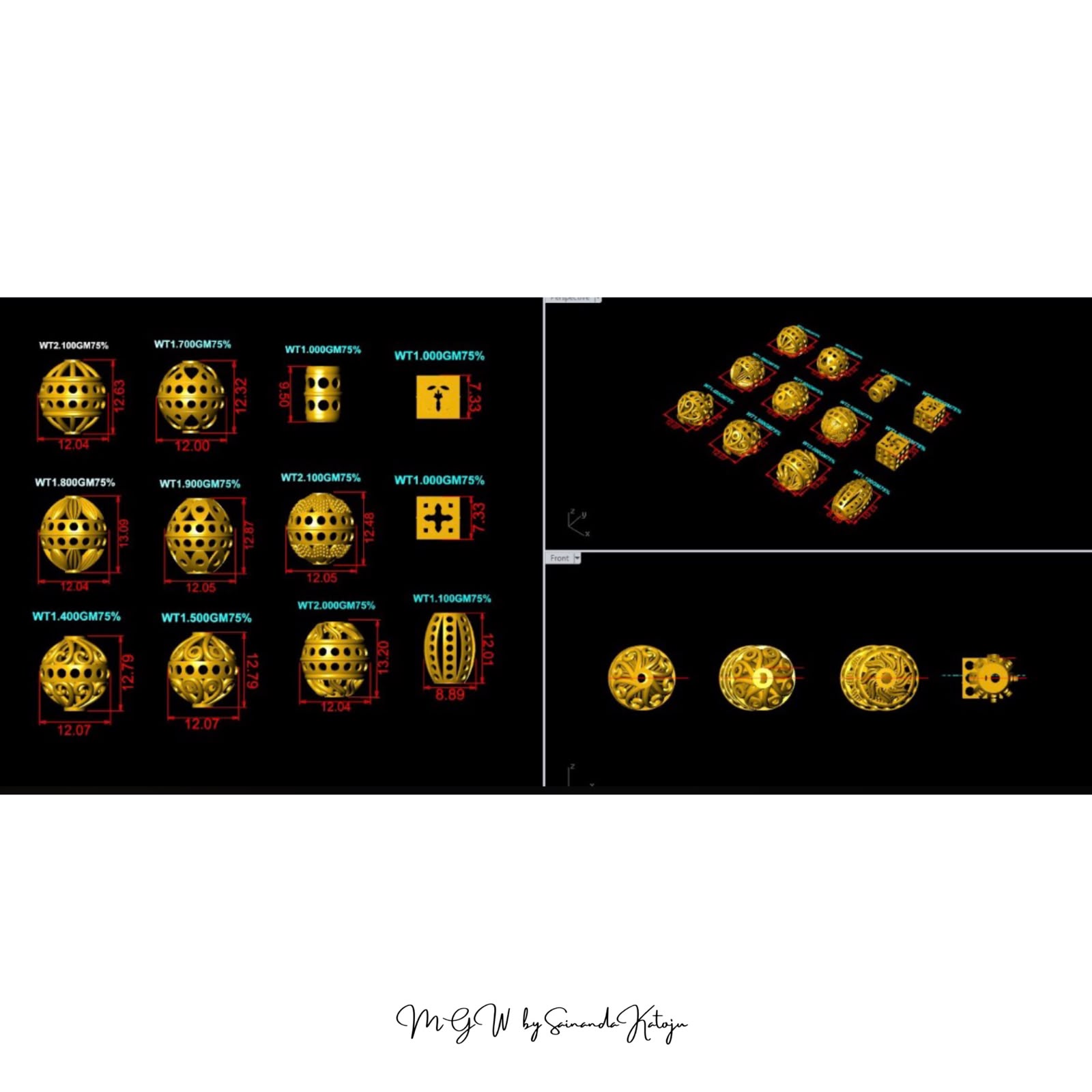 3D CAD Model CAD-133 - 3D CAD Jewellery