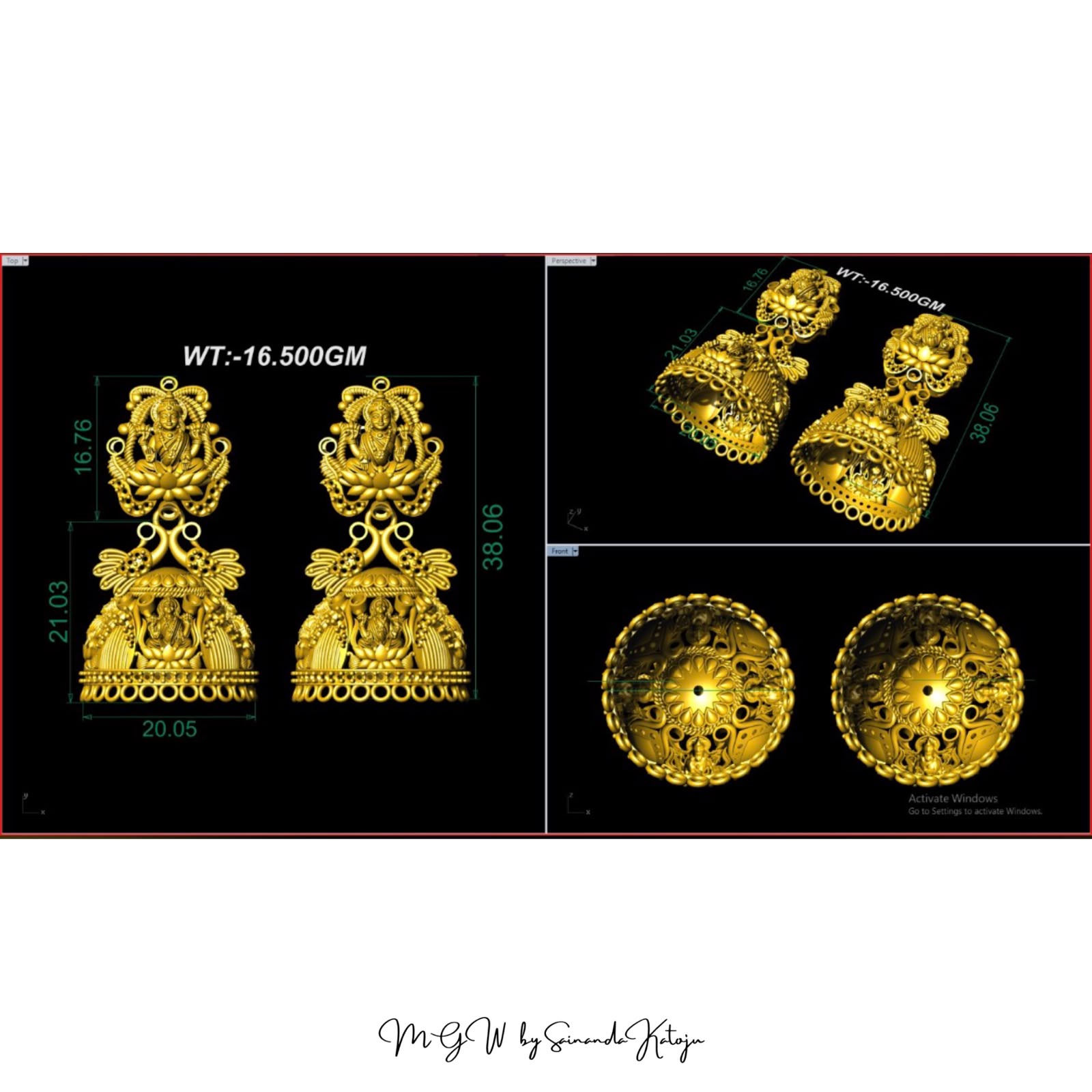 3D CAD Model CAD-135 - 3D CAD Jewellery