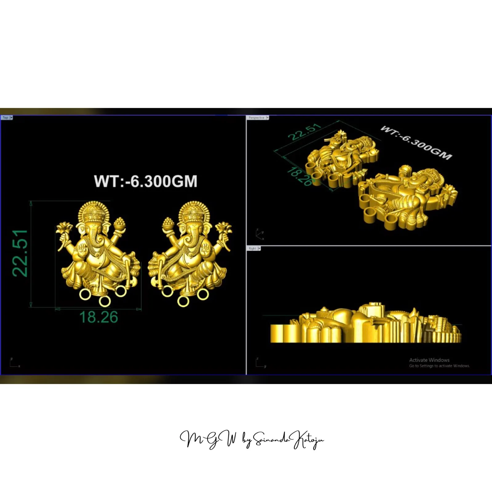 Locket - 3D CAD Jewellery