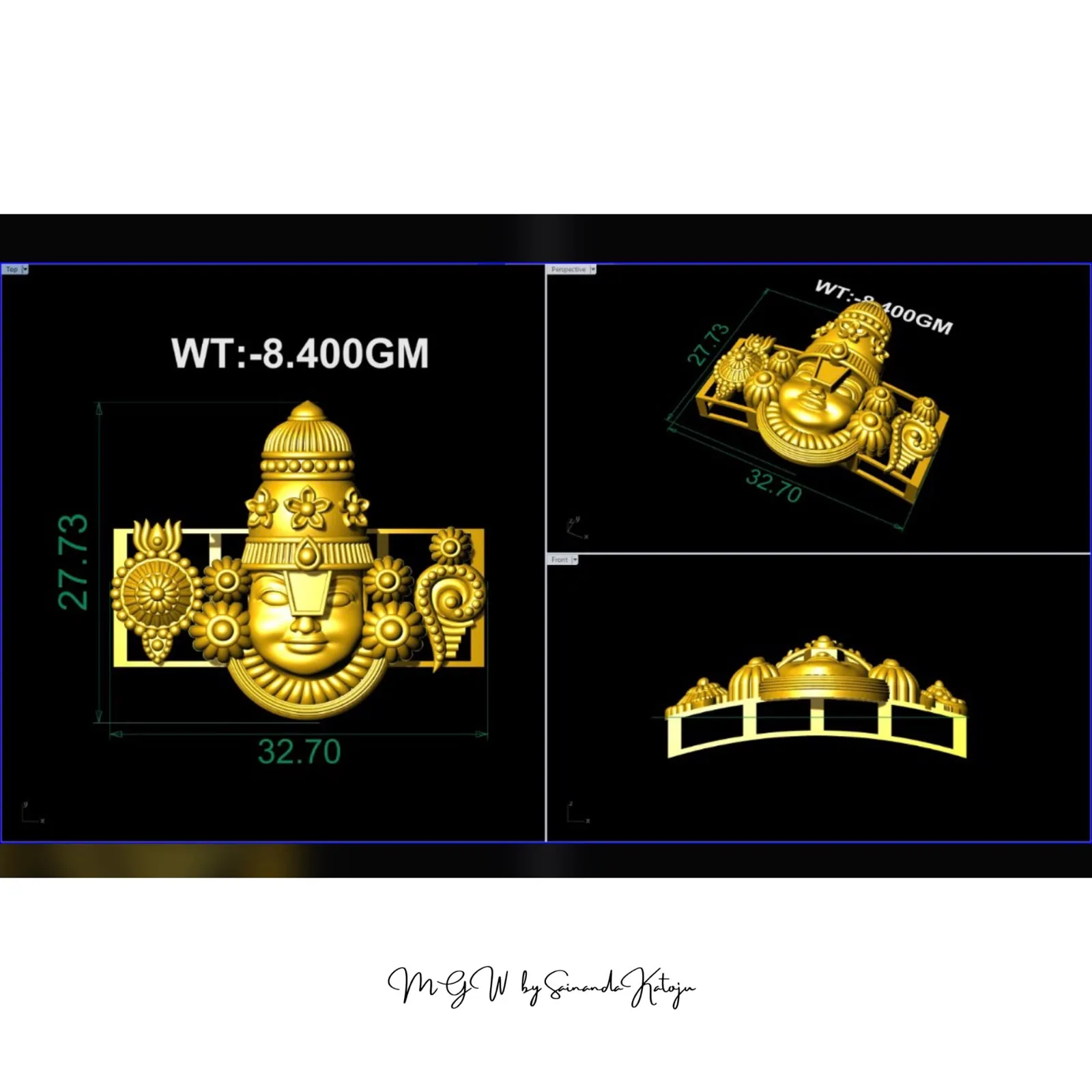 Locket - 3D CAD Jewellery