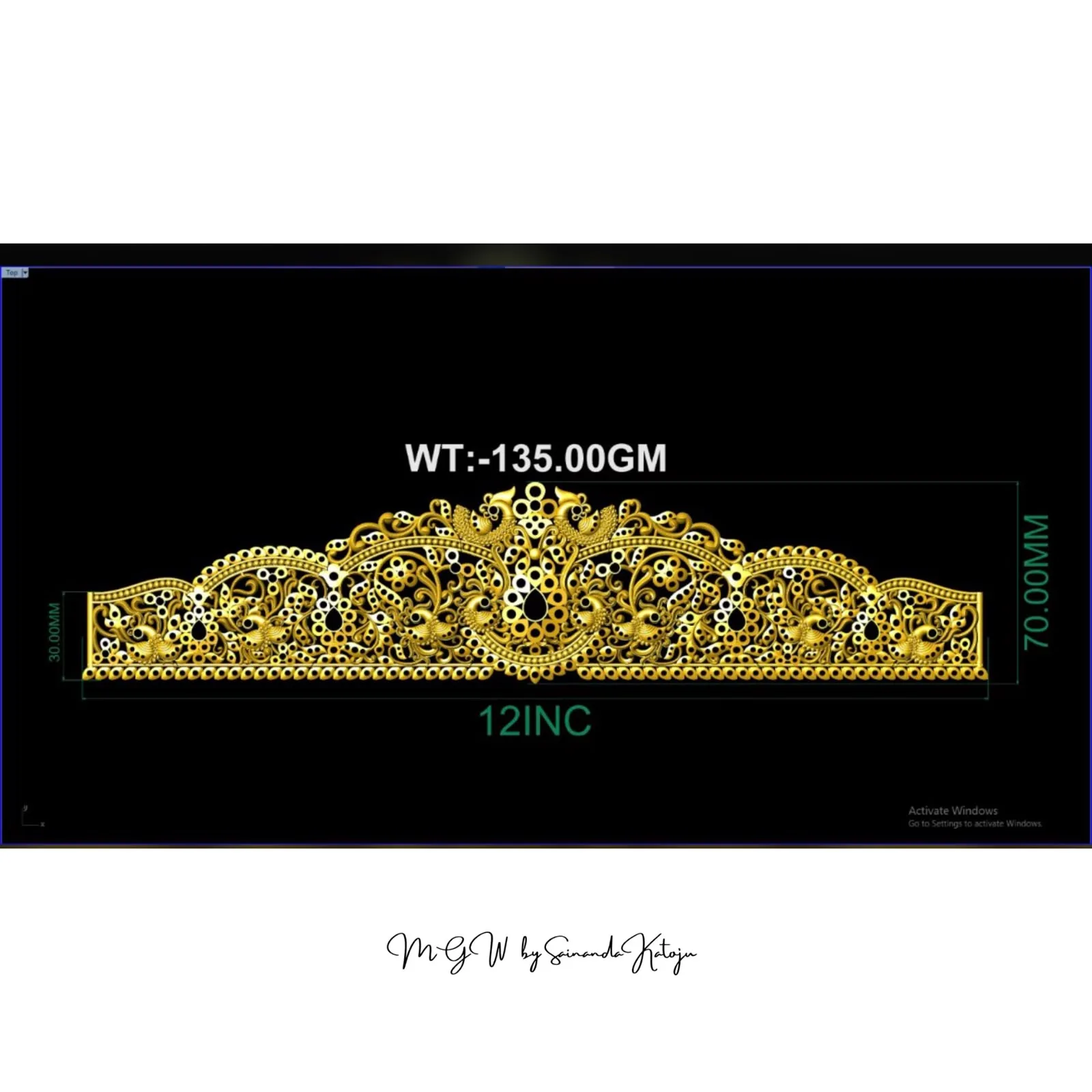 Vaddanam - 3D CAD Jewellery