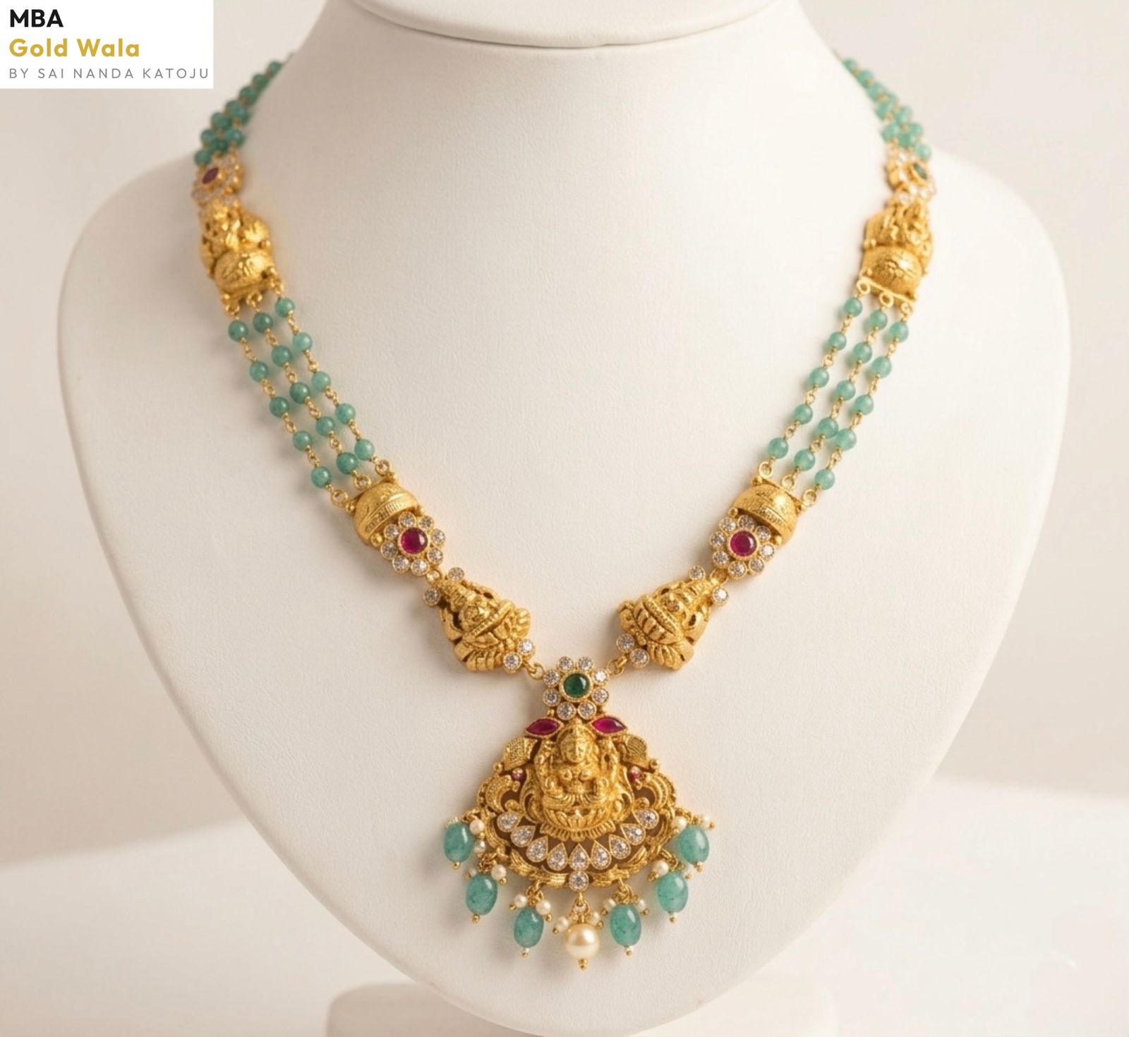 Bets Necklace - MBA Gold Wala Kadthal