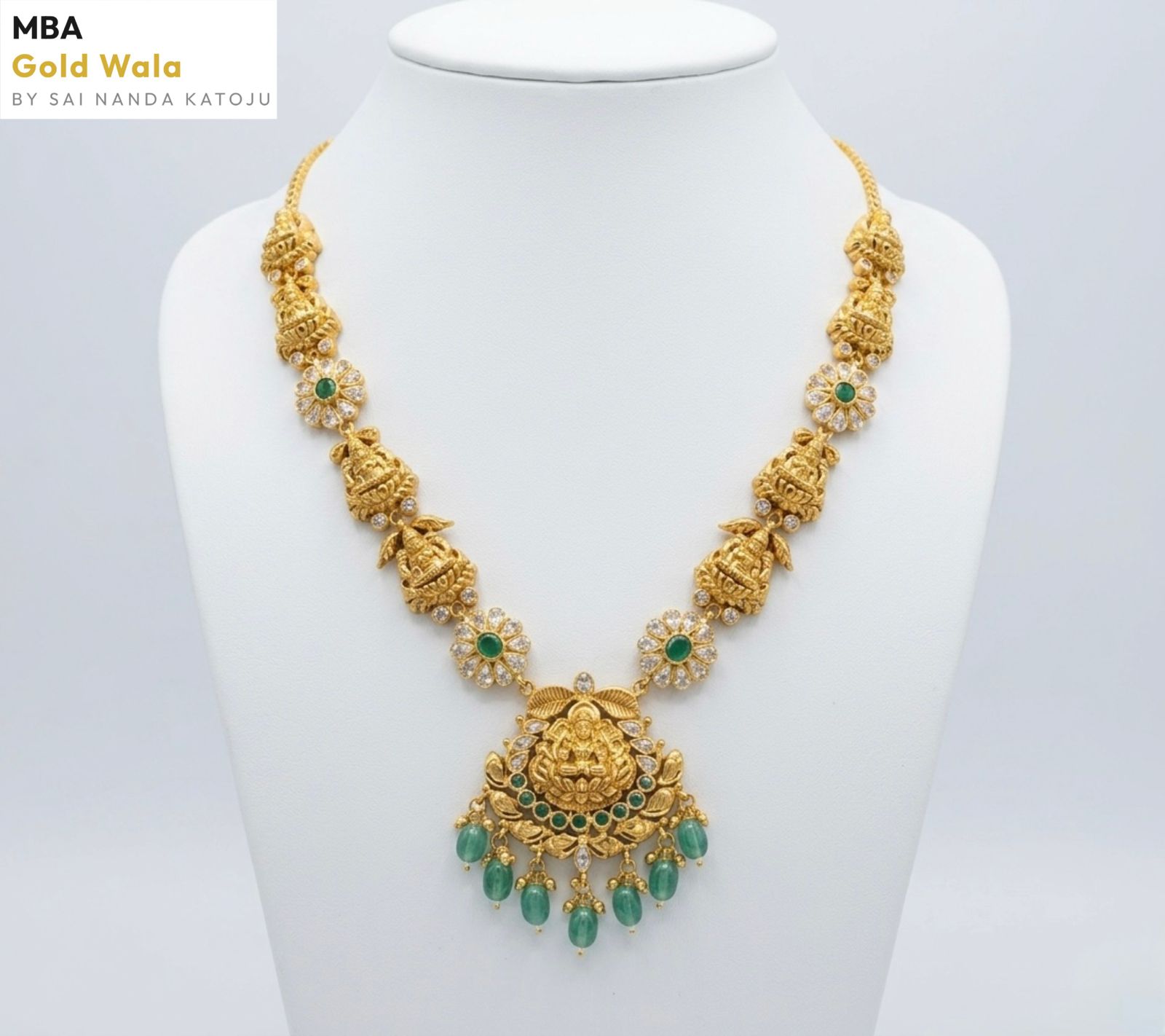 Bets Necklace - MBA Gold Wala Kadthal