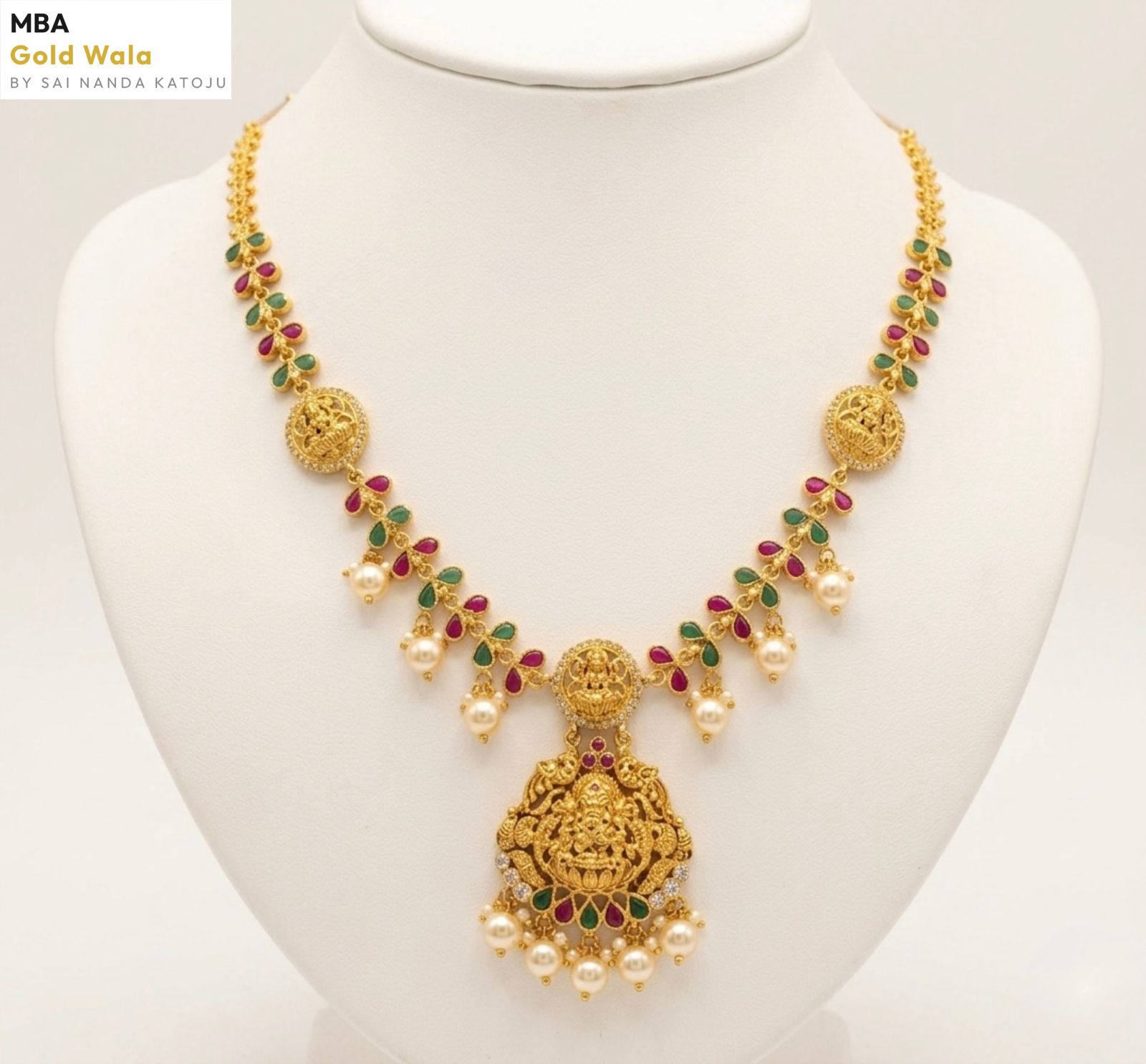 Bets Necklace - MBA Gold Wala Kadthal