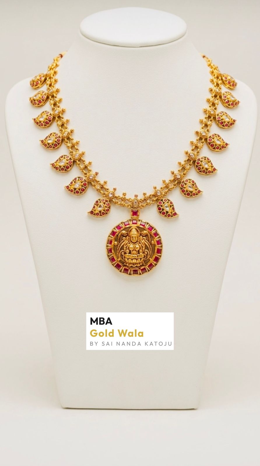 Mango Necklace - MBA Gold Wala Kadthal